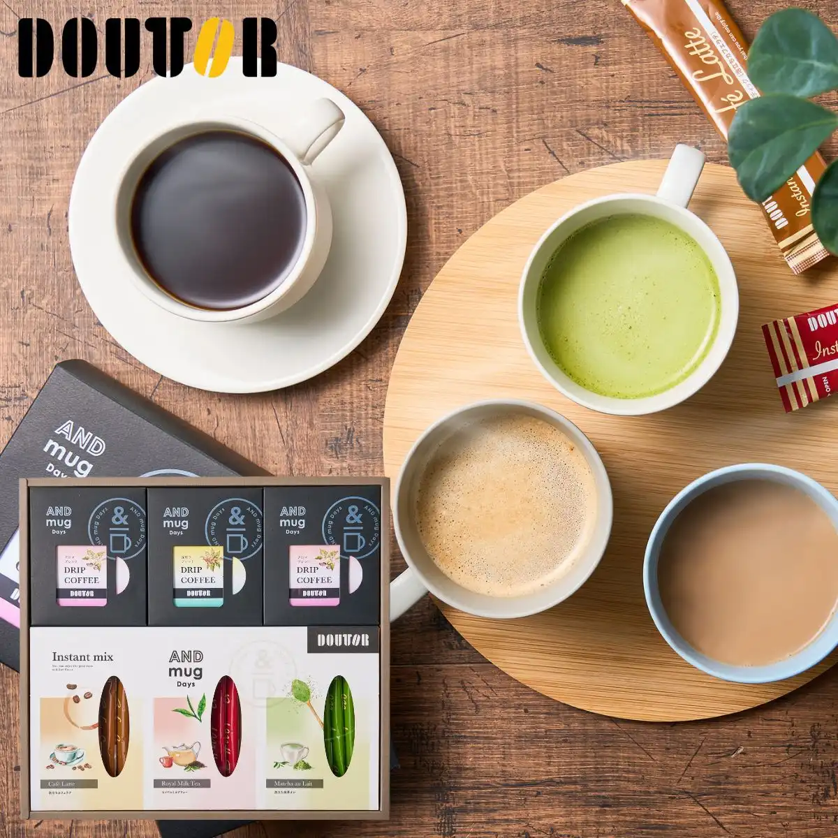 ドトールコーヒー ドリップ＆インスタントミックスセット 24個 DTE-06A