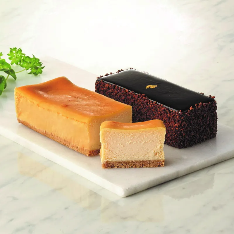 【極】 濃厚ベイクドチーズケーキ&【艶】 至福のショコラノワール(※メーカー直送品）