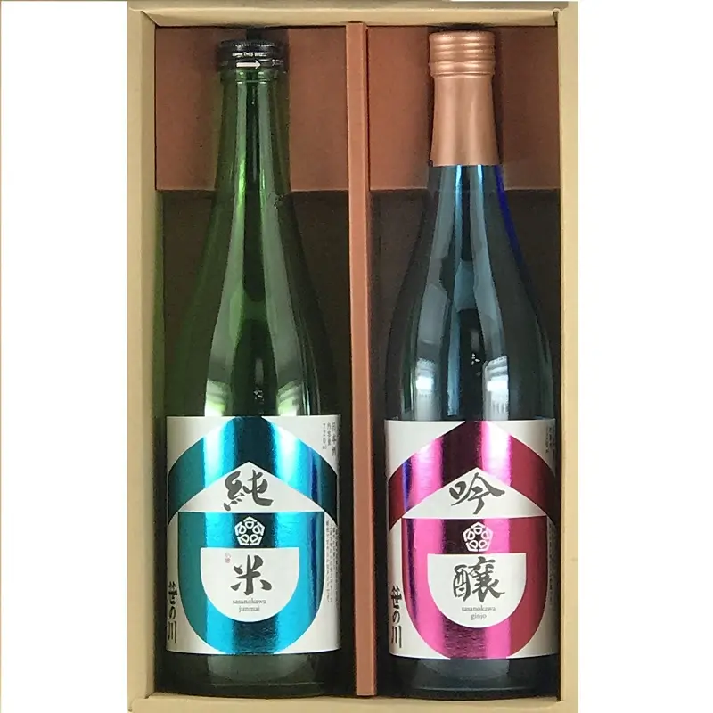 笹の川 純米酒＆吟醸酒セット
