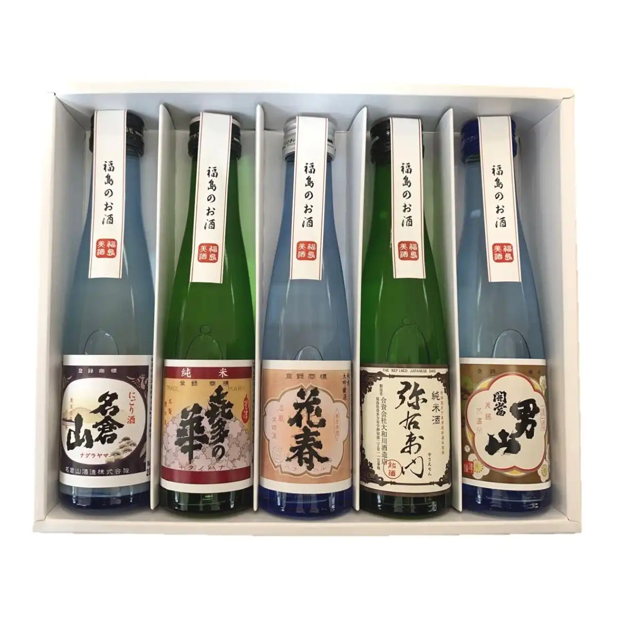 会津の美酒飲み比べセット（180ml×5本）