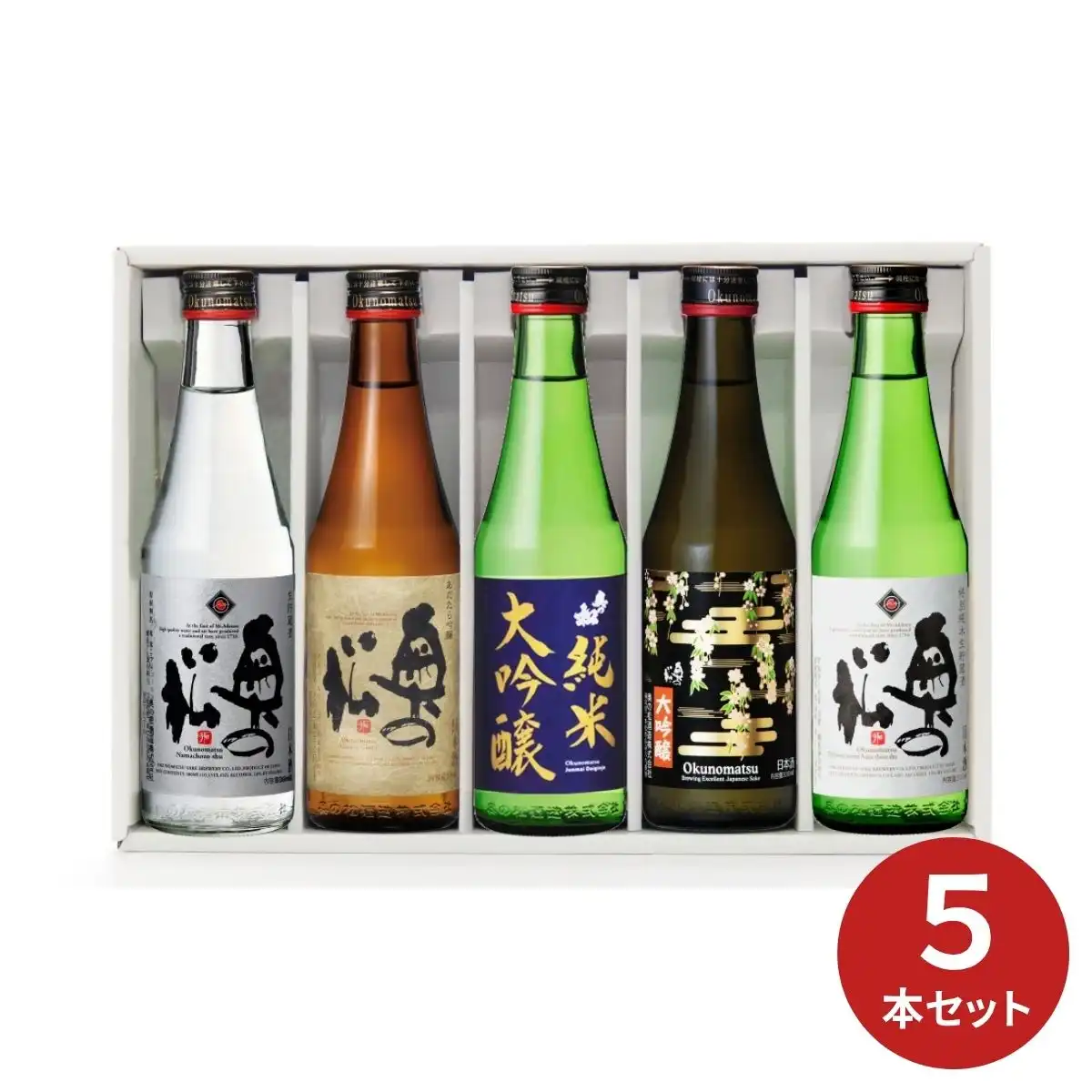 奥の松酒造 オリジナル詰合せ OVG-5