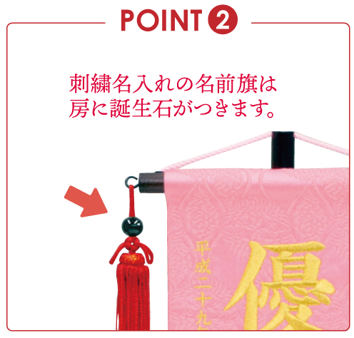 名前旗のおすすめポイント